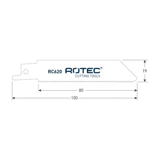 ROTEC Reciprozaagblad RC620