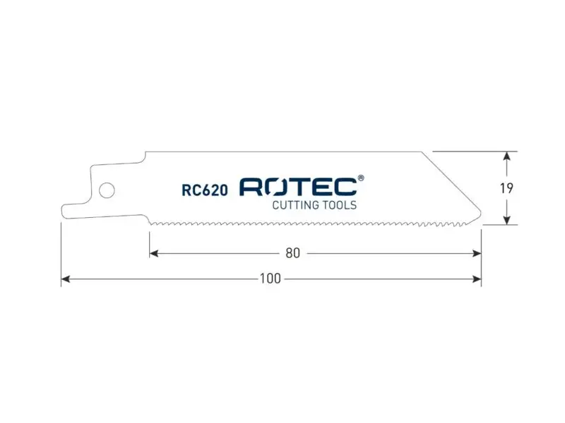 ROTEC Reciprozaagblad RC620