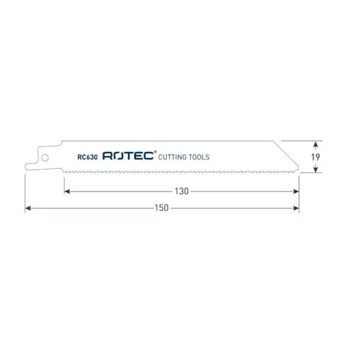 ROTEC Reciprozaagblad RC630