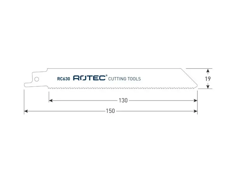 ROTEC Reciprozaagblad RC630