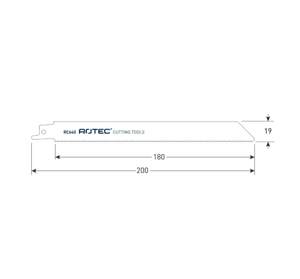 ROTEC Reciprozaagblad RC640