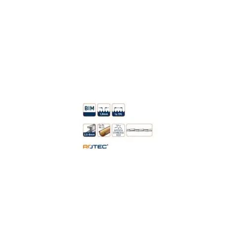 ROTEC Reciprozaagblad RC640 - specificaties 2