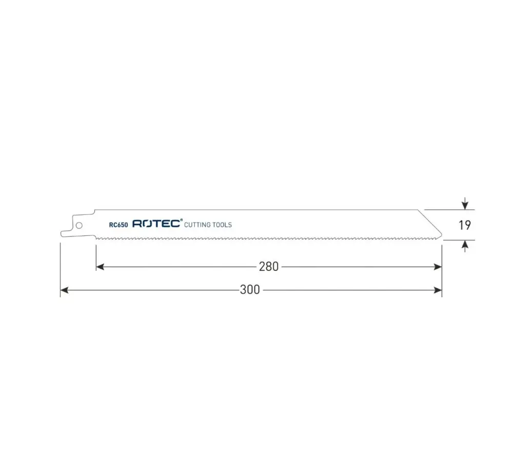 ROTEC Reciprozaagblad RC650