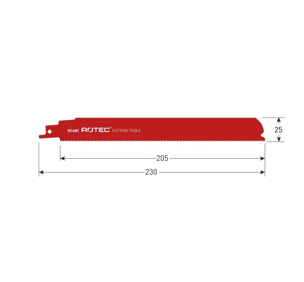 ROTEC Reciprozaagblad RC680