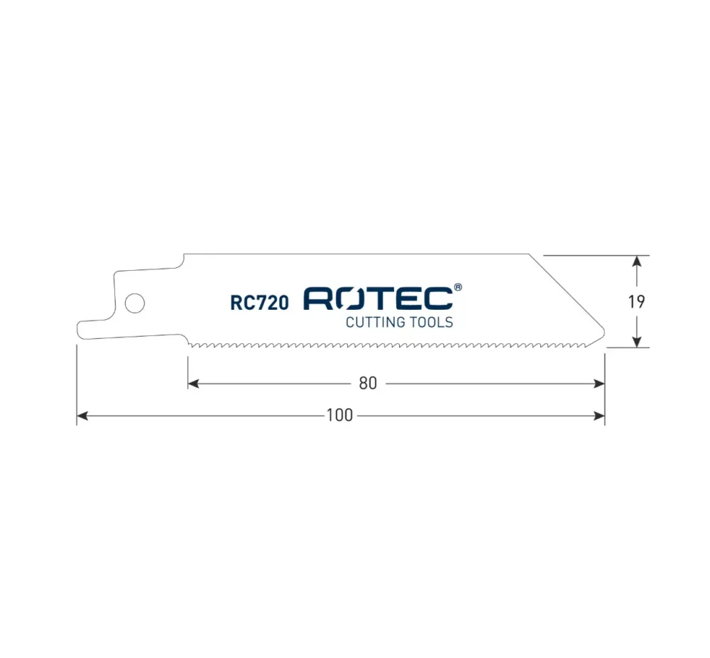 ROTEC Reciprozaagblad RC720