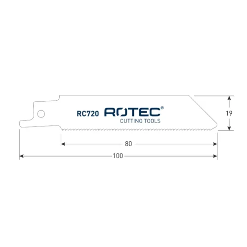 ROTEC Reciprozaagblad RC720