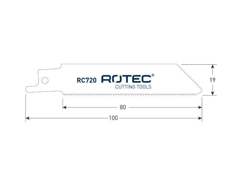 ROTEC Reciprozaagblad RC720