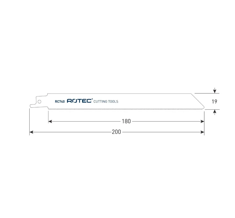 ROTEC Reciprozaagblad RC740