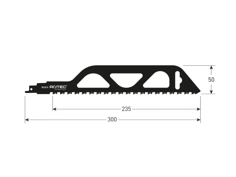 ROTEC Reciprozaagblad RC810