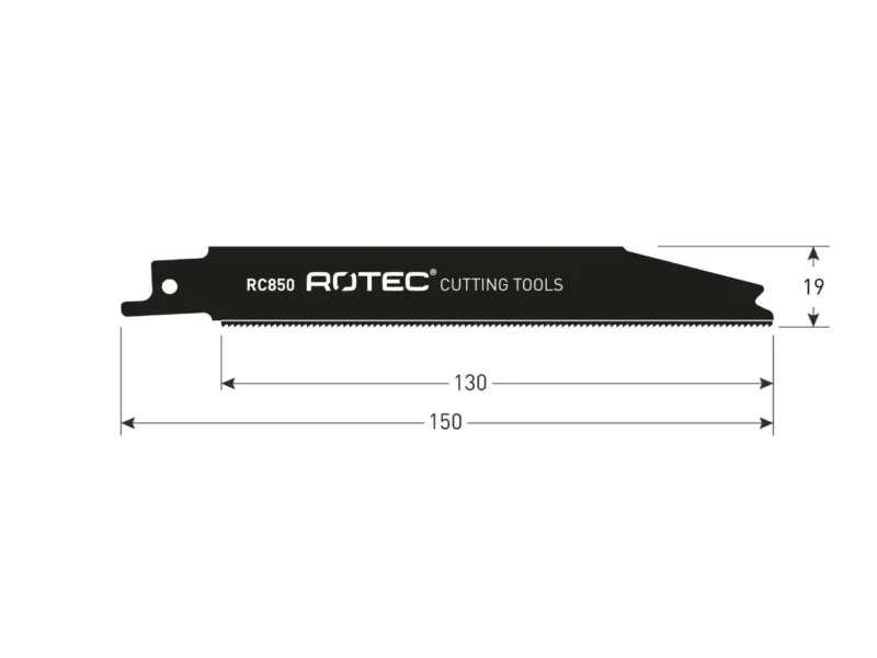 ROTEC Reciprozaagblad RC850