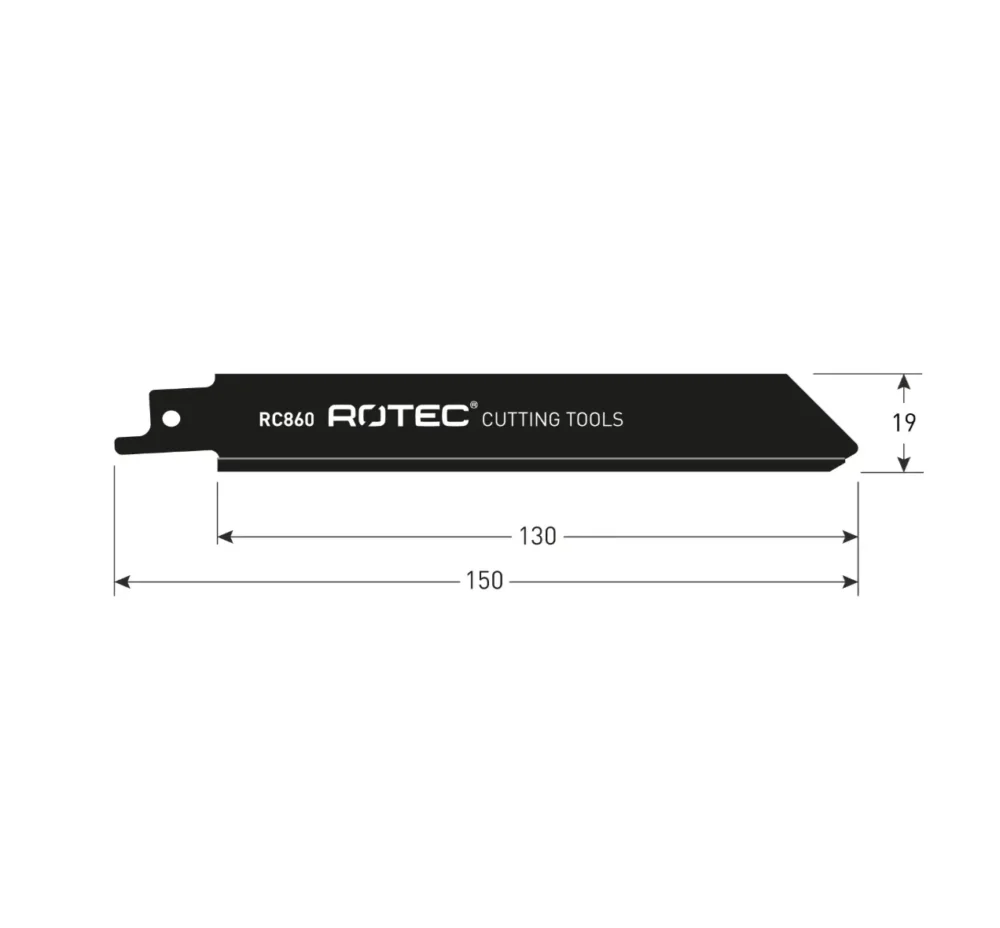 ROTEC Reciprozaagblad RC860