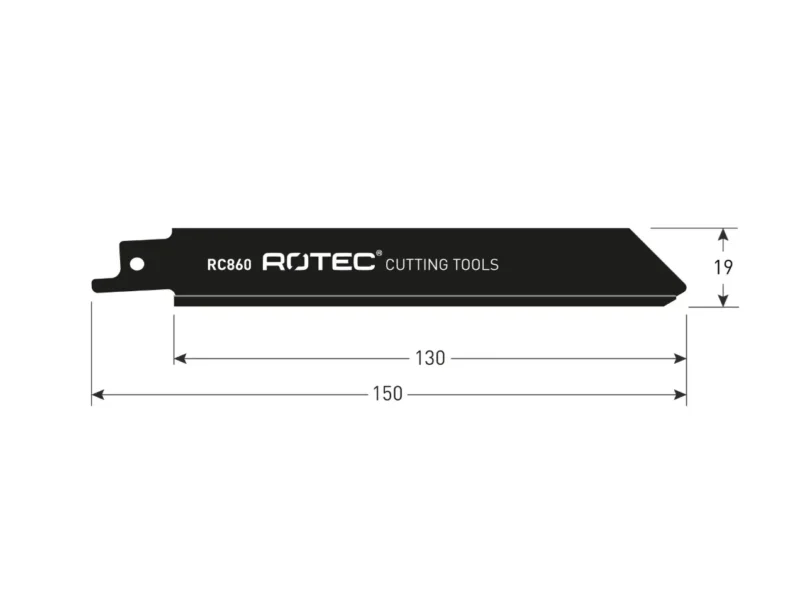 ROTEC Reciprozaagblad RC860