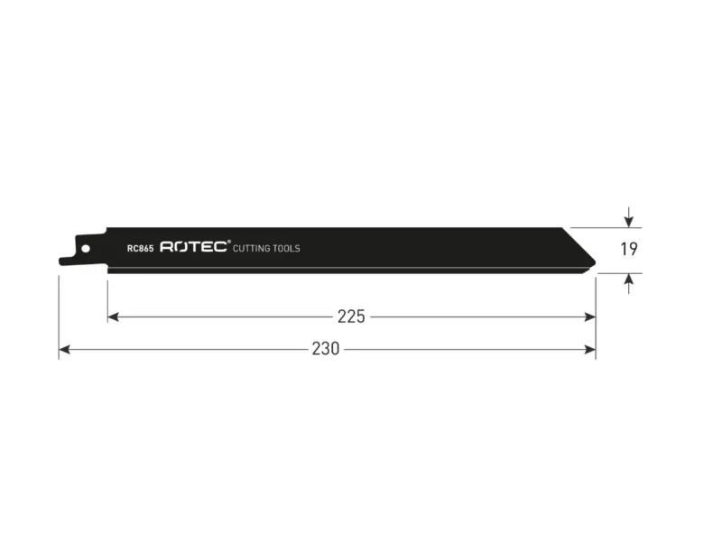 ROTEC Reciprozaagblad RC865