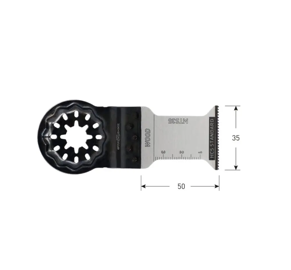 Starlock invalzaagblad type MTS35 specs ROTEC Starlock invalzaagblad type MTS35, 35x50 mm - specificaties