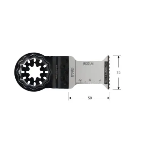 Starlock invalzaagblad type MTS35 specs ROTEC Starlock invalzaagblad type MTS35, 35x50 mm - specificaties