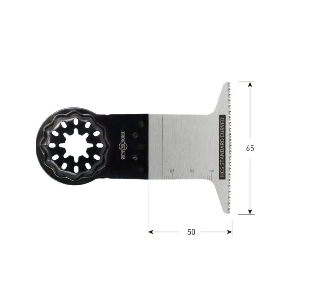 Starlock invalzaagblad type MTS65 specs ROTEC HCS Starlock invalzaagblad type MTS65, 65x50 mm - specificaties