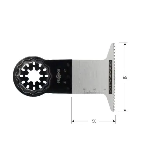 Starlock invalzaagblad type MTS65 specs ROTEC HCS Starlock invalzaagblad type MTS65, 65x50 mm - specificaties
