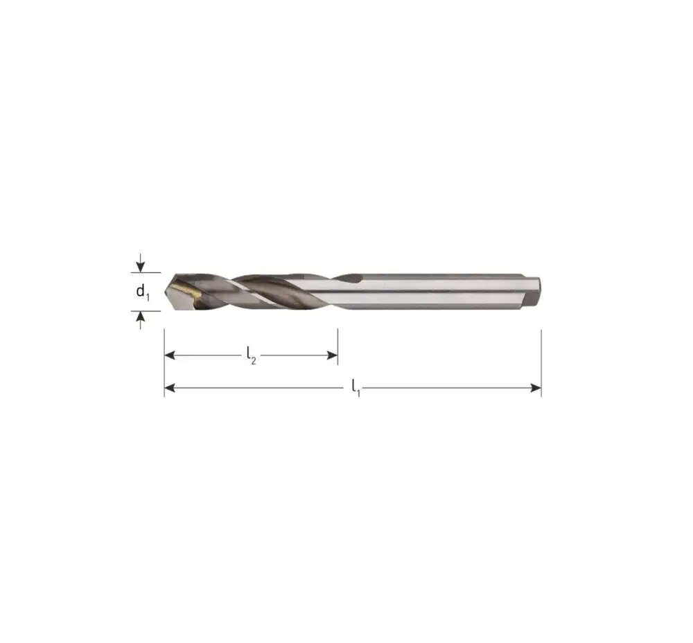 ROTEC HM plaatwerkboor type '134', DIN 8037