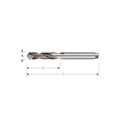ROTEC HM plaatwerkboor type '134', DIN 8037