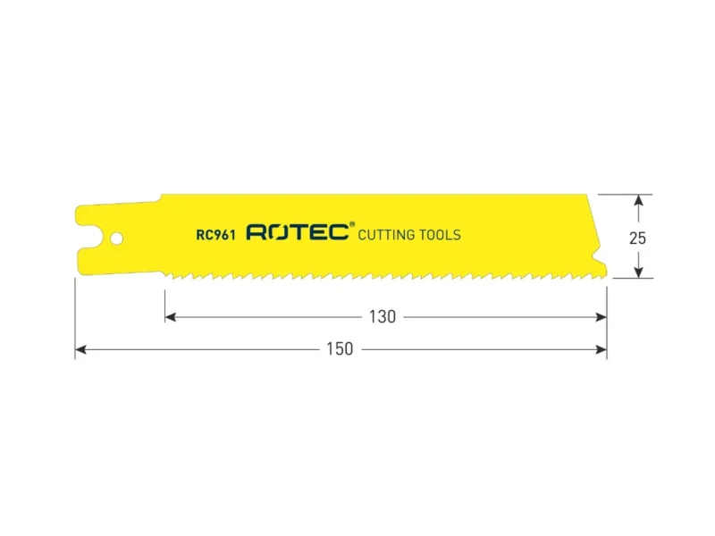 ROTEC Reciprozaagblad RC961