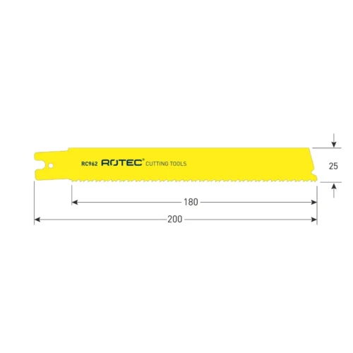 ROTEC Reciprozaagblad RC962