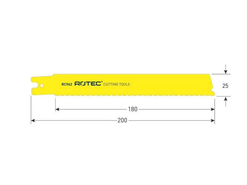 ROTEC Reciprozaagblad RC962