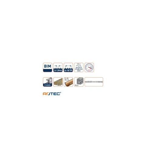 ROTEC Reciprozaagblad RC963 - specificaties 2