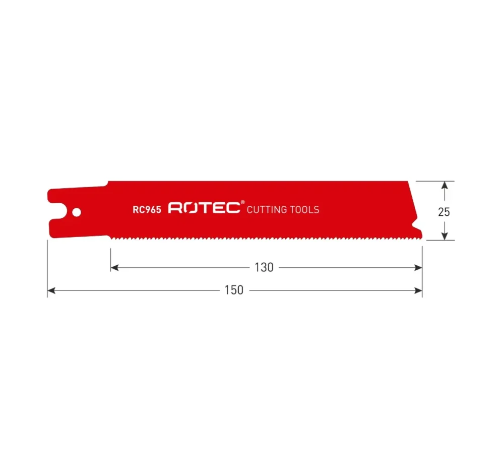 Reciprozaagblad RC965 ROTEC Reciprozaagblad RC965