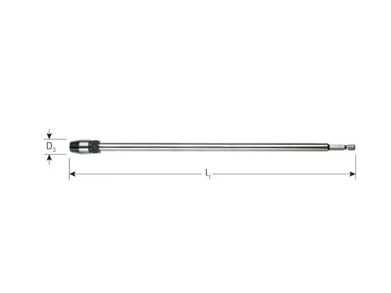 ROTEC Verlengstuk voor speedboor, snelspan