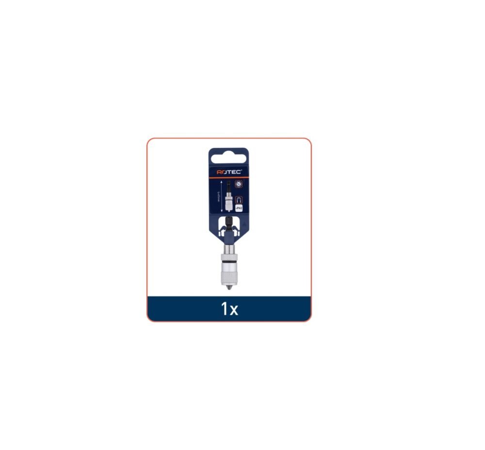 ROTEC Magnetische bithouder voor snelbouwschroeven, 65mm - specificaties