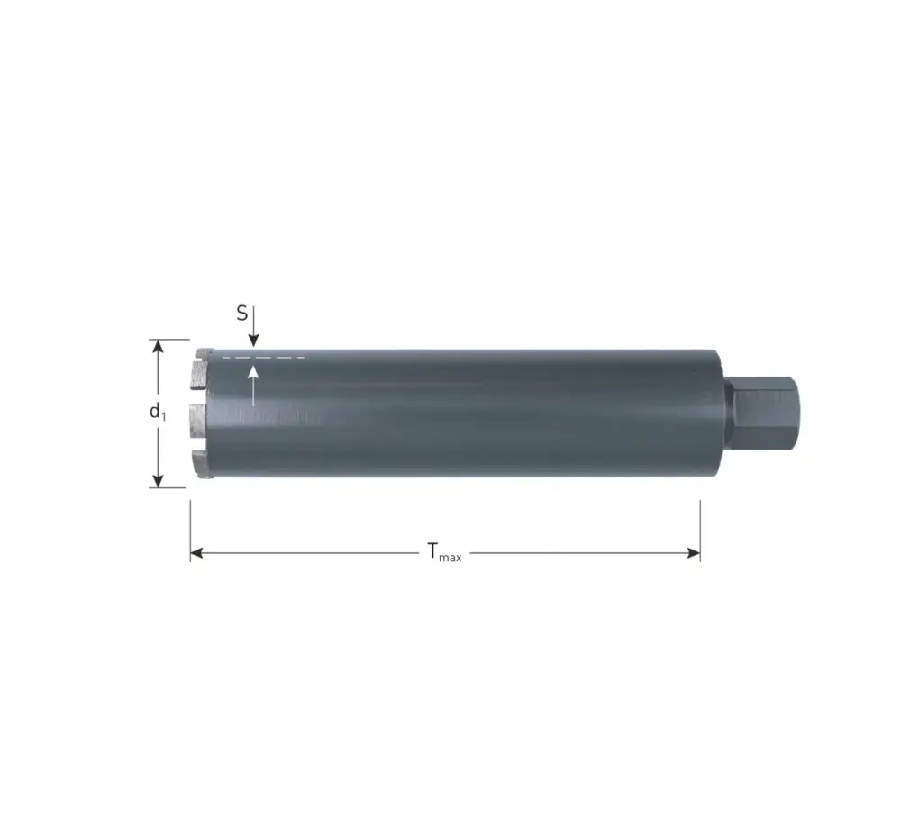 Diamantboor (1-1-4), droog ROTEC Diamantboor (1.1/4"), droog