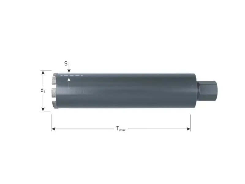 ROTEC Diamantboor (1.1/4"), droog