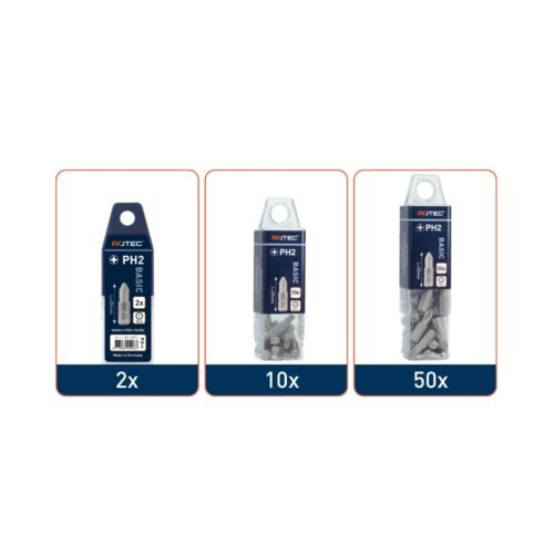ROTEC Schroefbit PH, C6.3 - specificaties