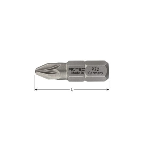 ROTEC Schroefbit PZ, C6.3