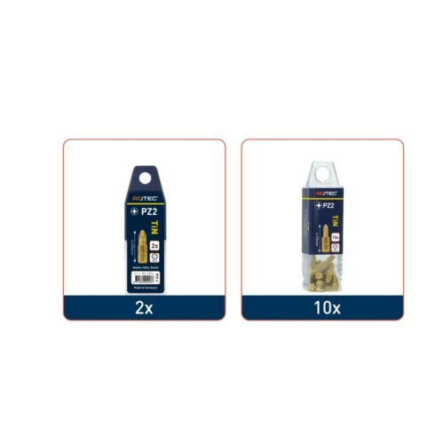 ROTEC Schroefbit PZ, C6.3, TiN - specificaties 2