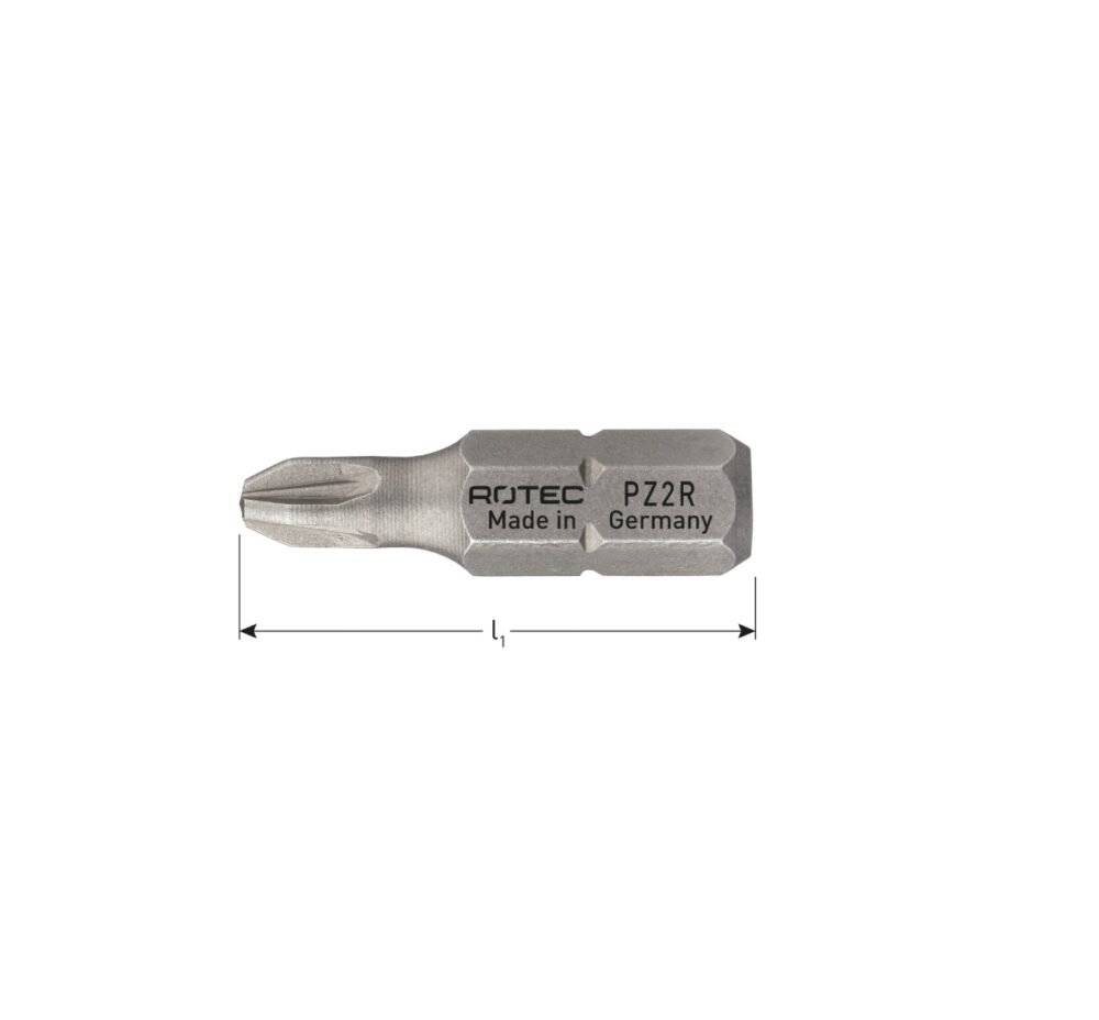 ROTEC Schroefbit PZ-R, C6.3