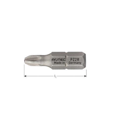 ROTEC Schroefbit PZ-R, C6.3