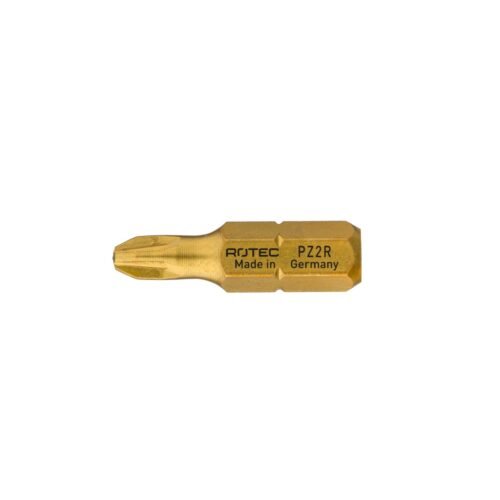 ROTEC Schroefbit 'TiN', C6.3, gereduceerd, PZ 2R