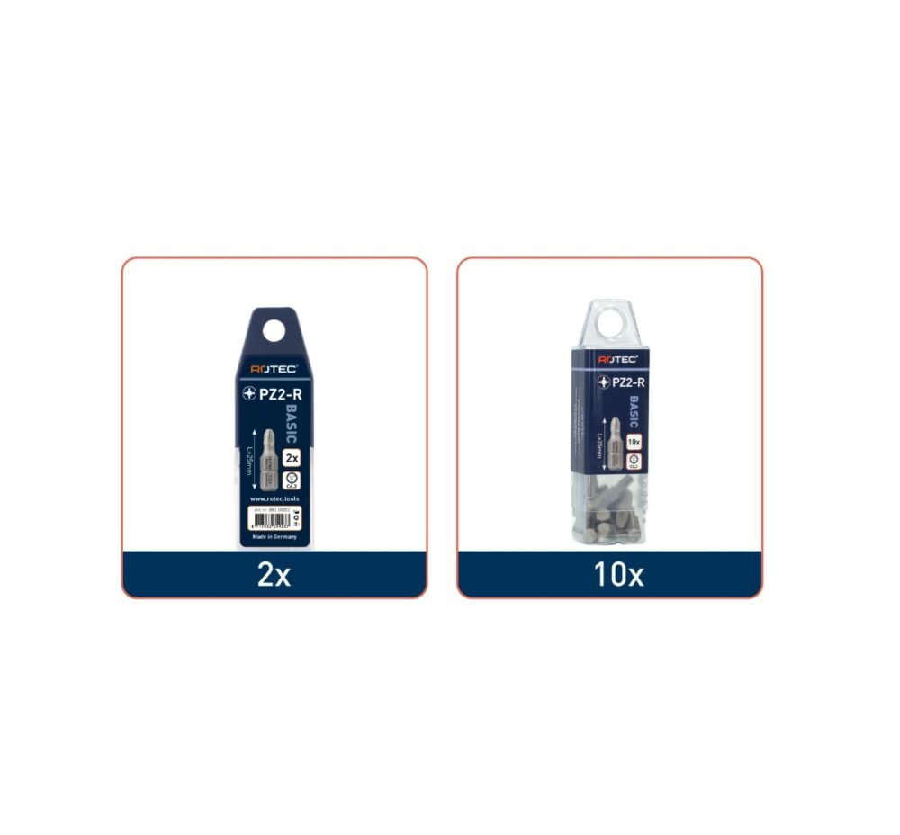 ROTEC Schroefbit PZ-R, C6.3 - specificaties 2