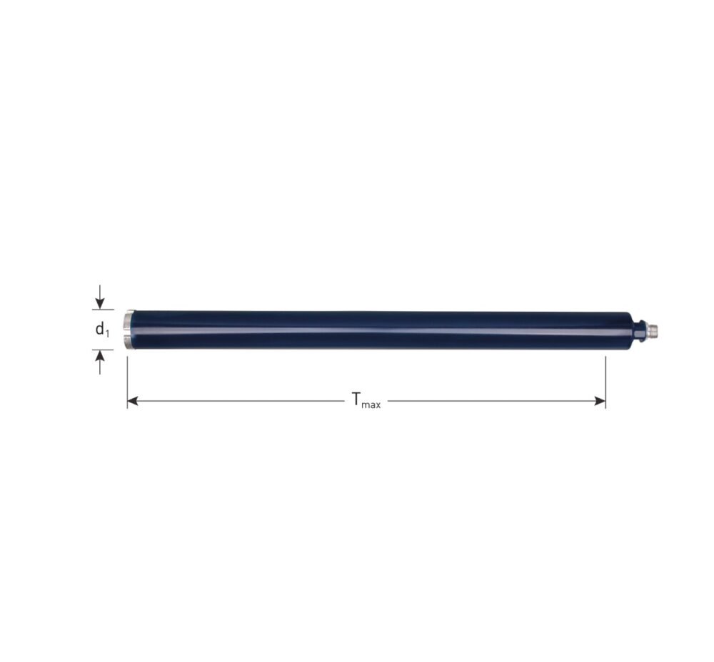 Ventilatiegatboor 1-2, nat ROTEC Ventilatiegatboor (1/2"), nat