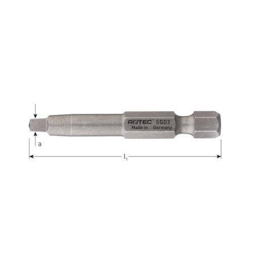 ROTEC Schroefbit SQD, E6.3