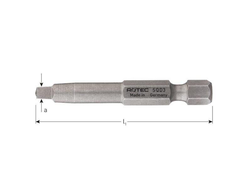 ROTEC Schroefbit SQD, E6.3