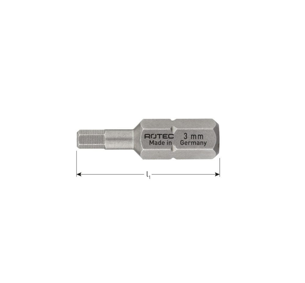 ROTEC Schroefbit HEX, C6.3