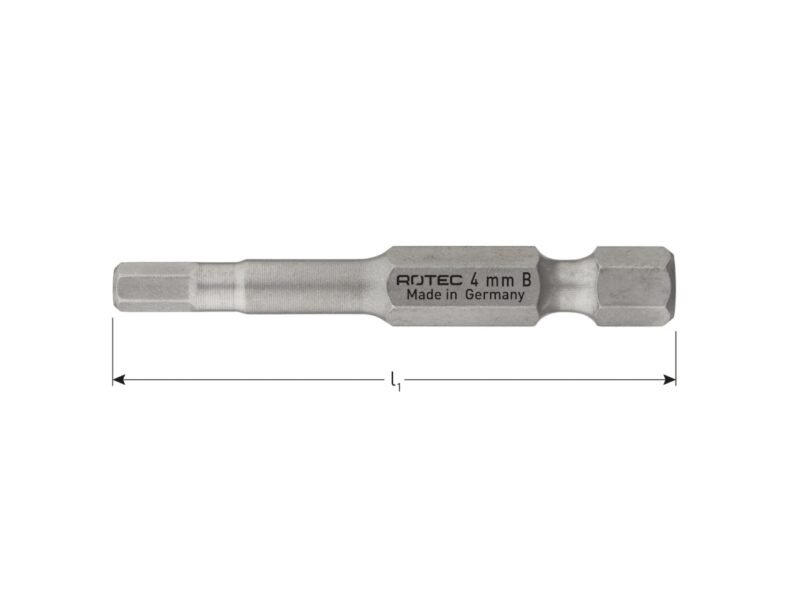 ROTEC Schroefbit HEX, E6.3