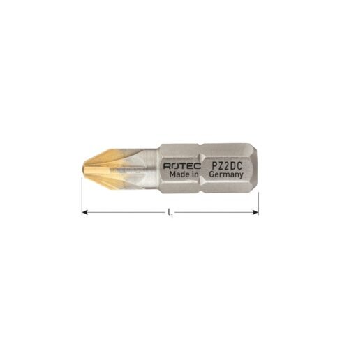 ROTEC Schroefbit 'DIAMONDgrip', C6.3, PZ