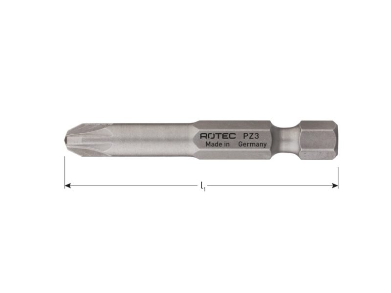 ROTEC Schroefbit PZ, E6.3