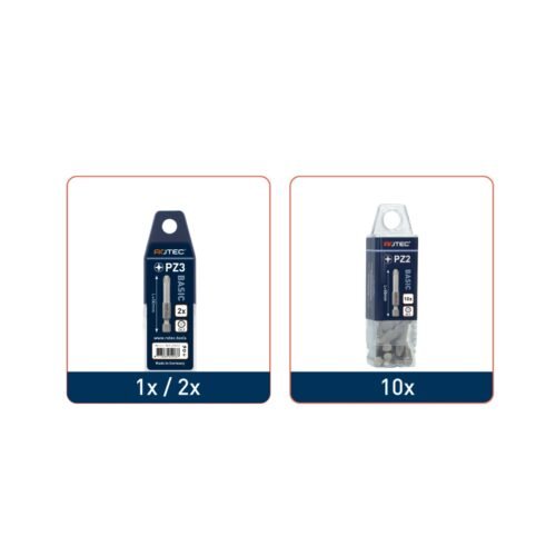 ROTEC Schroefbit PZ, E6.3 - specificaties 2