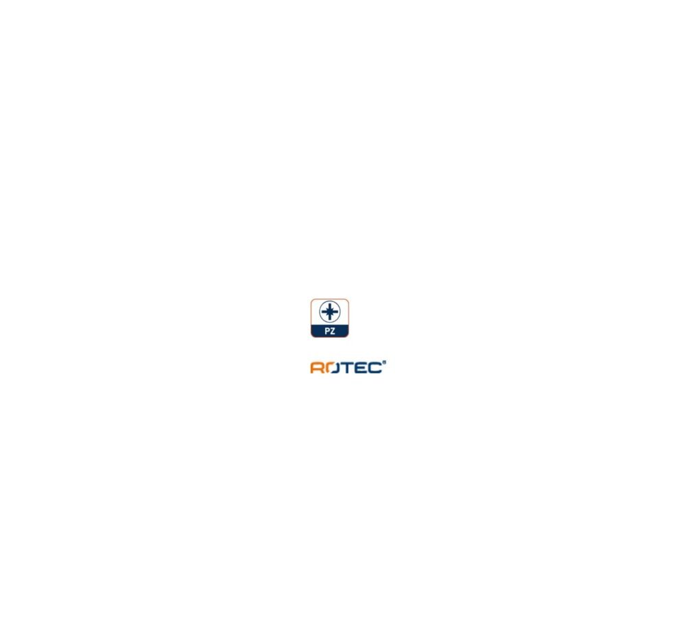 ROTEC Schroefbit PZ, E6.3 - specificaties 3