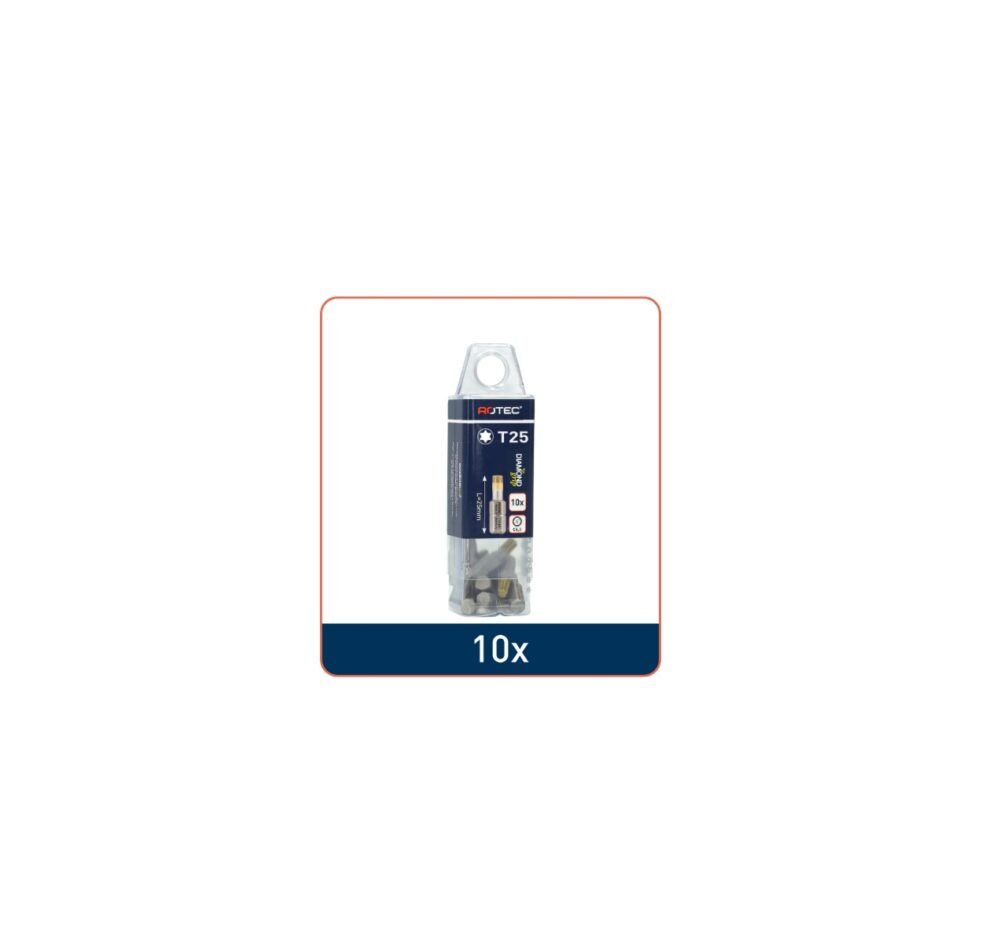 ROTEC Schroefbit 'DIAMONDgrip', C6.3 - specificaties 2