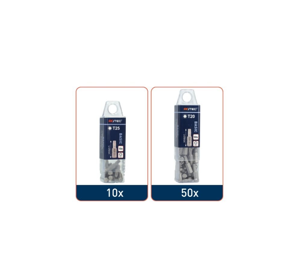 ROTEC Schroefbit T, C6.3 - specificaties 2